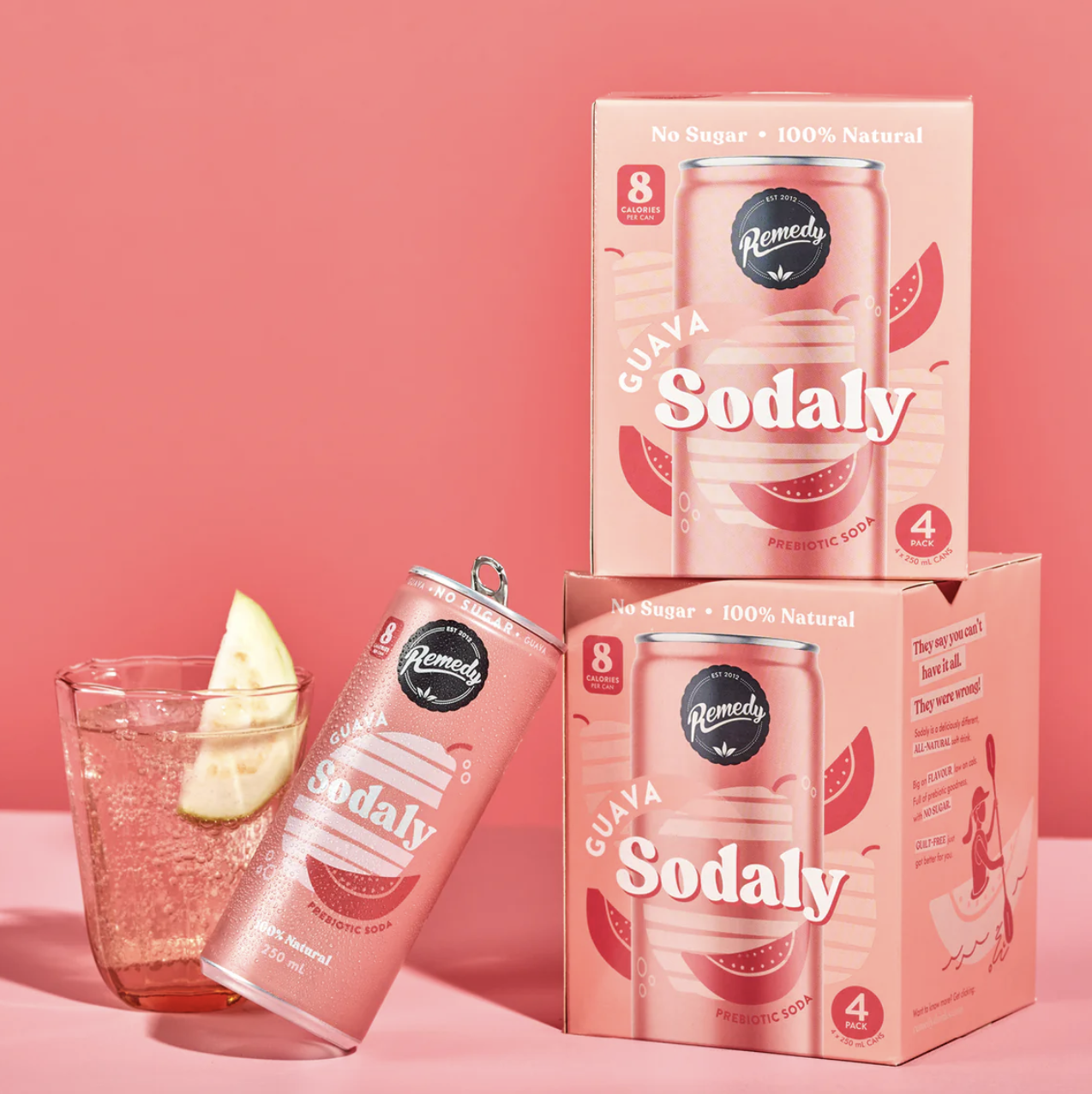Remedy Sodaly Guava (4x250ml)